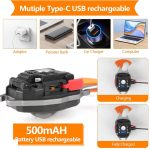 چراغ قوه و گجت کمپینگ 7 کاره مدل Multifunctional Camping Gadget